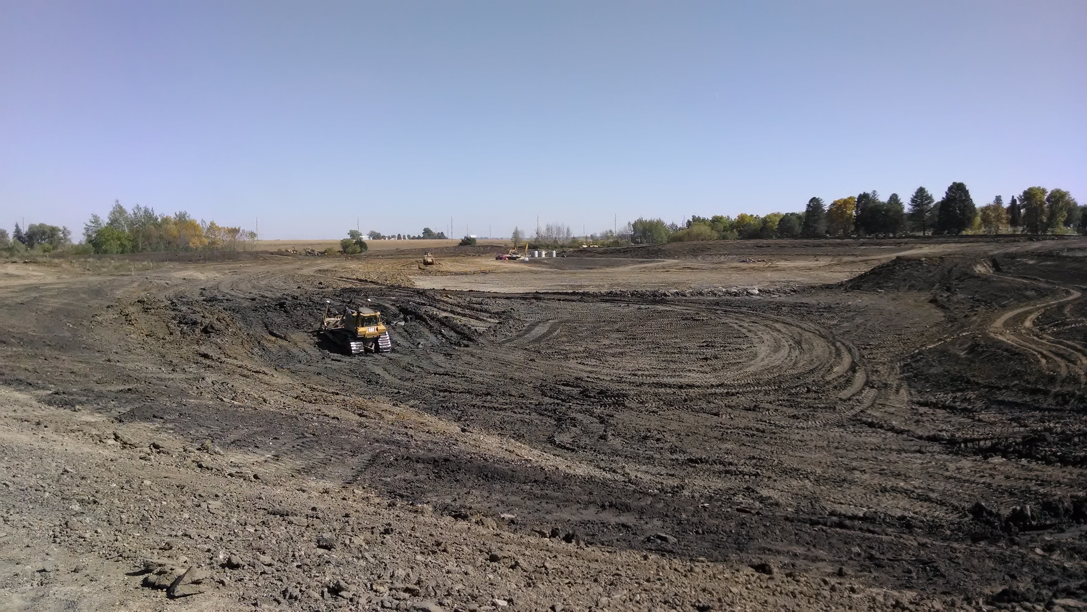 The jetties begin to take shape. October 10, 2013